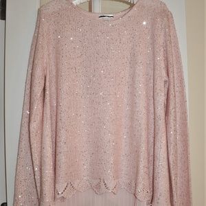 Pink Sweater L. LAST CALL!!!